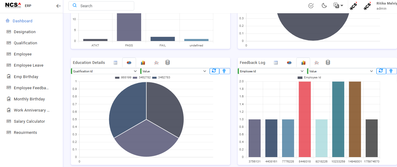 NCS ERP Application